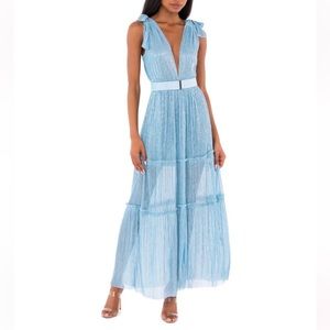 SABINA MUSAYEV HELENA DRESS | light blue - XS